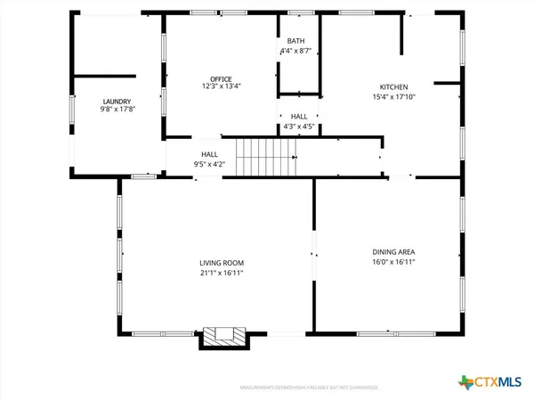 $325,000 | 1543 West Clark Street, Bartlett, TX 76511