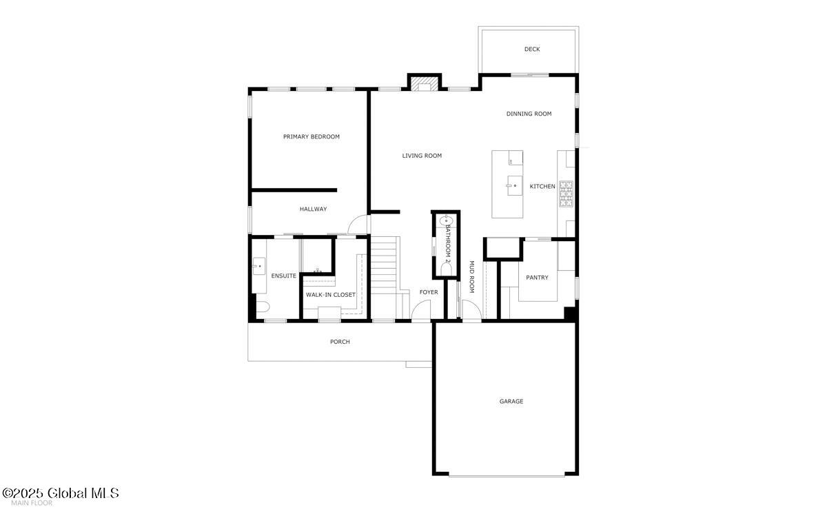 22 Burnham Road Wilton, NY 12831 - Photo 68 of 70 1st Floor Floorplan