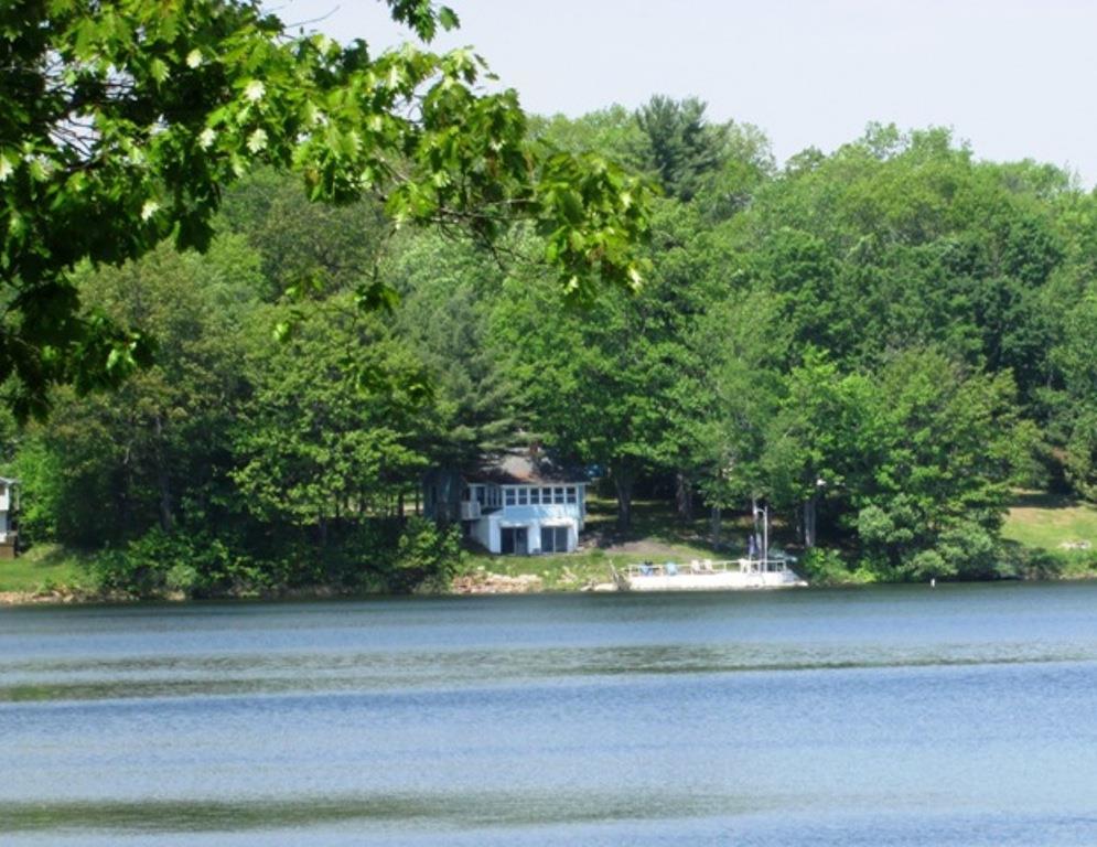 27 Birch Point Road Vassalboro, ME 04989 - Photo 2 of 26 This view of the camp from the water...