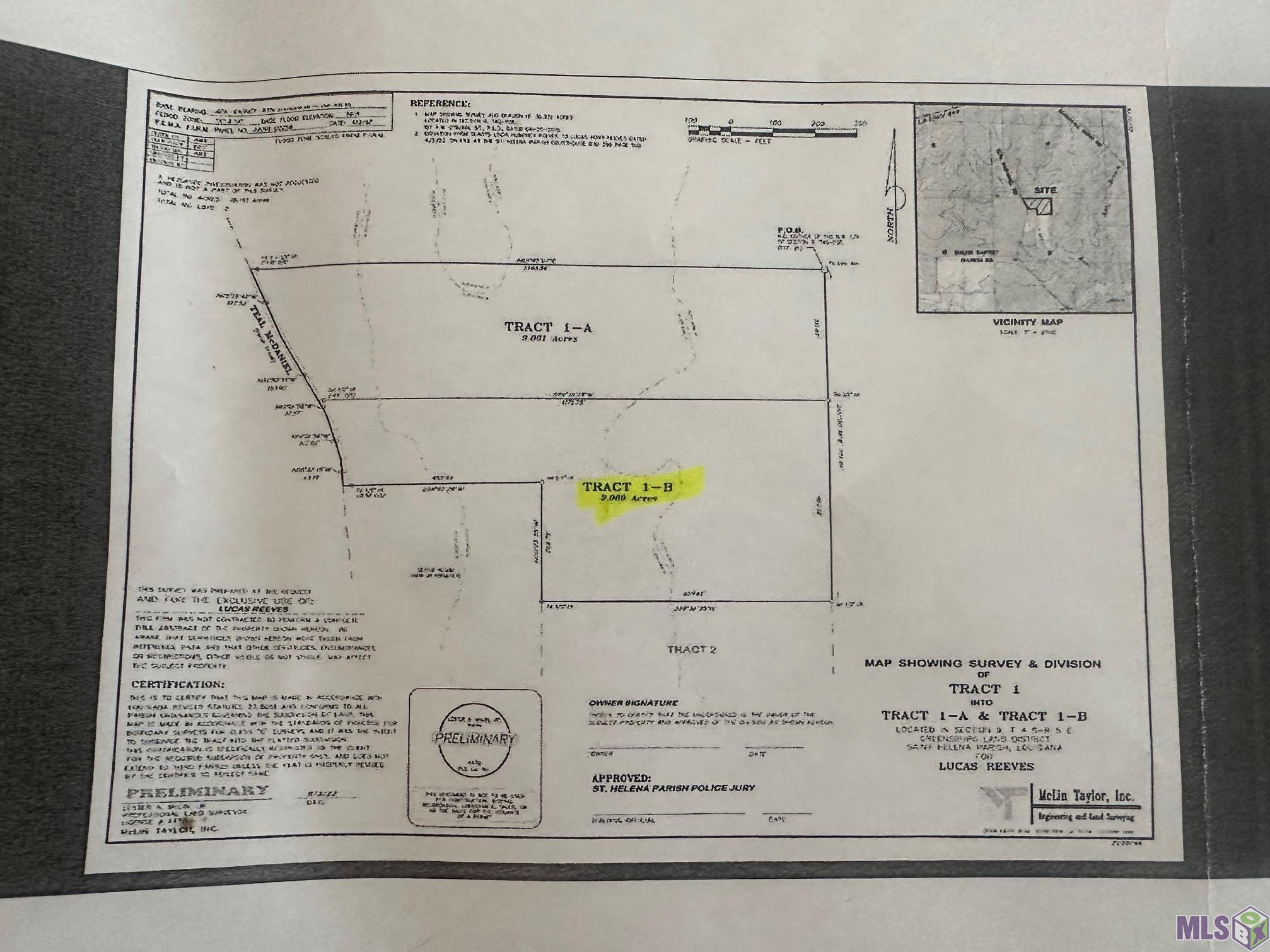 Tbd Lot B Teal McDaniel Road Greensburg, LA 70441 - Photo 4 of 5