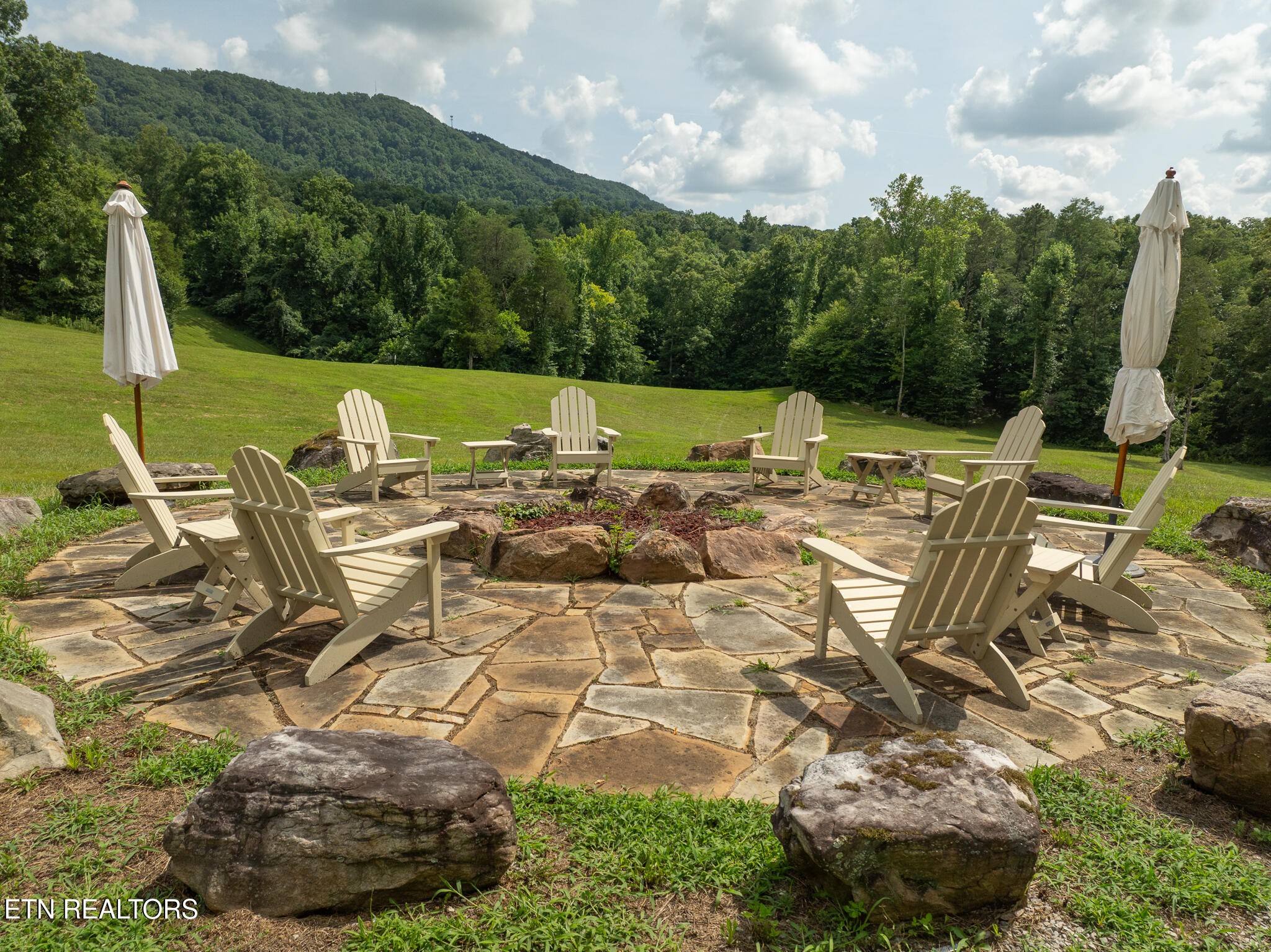 9050 Freeland Road Corryton, TN 37721 - Photo 25 of 34 a view of yard with swimming pool and green space