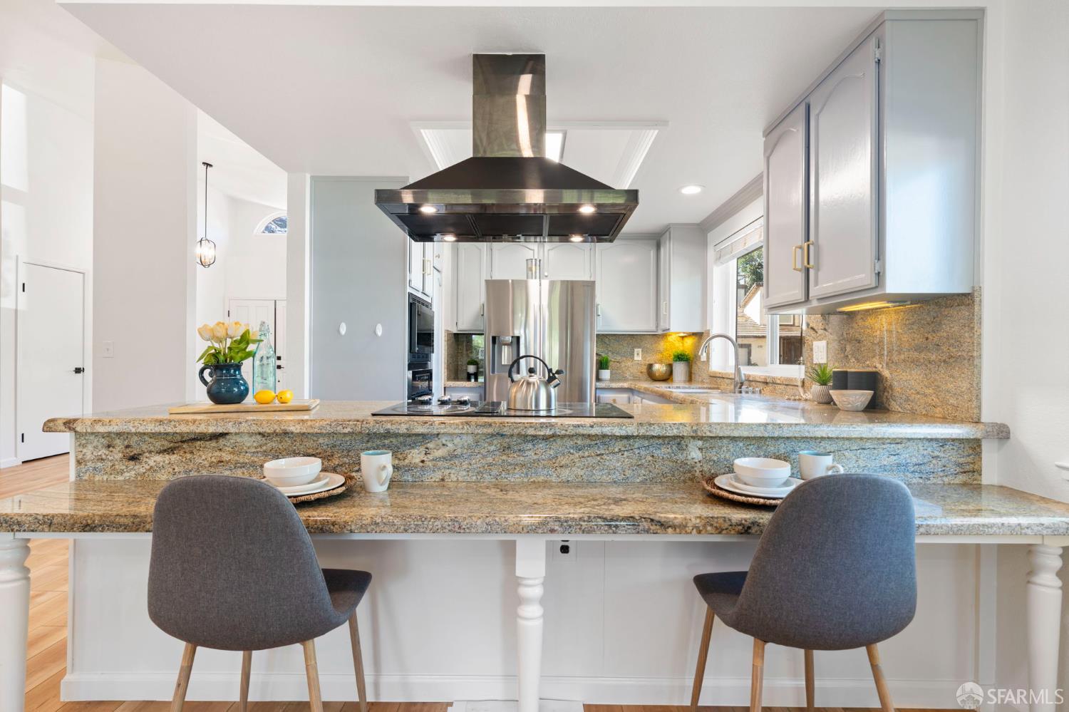 1806 Evalane Way Concord, CA 94519 - Photo 25 of 81 a kitchen with stainless steel appliances granite countertop a sink a stove a counter space and cabinets
