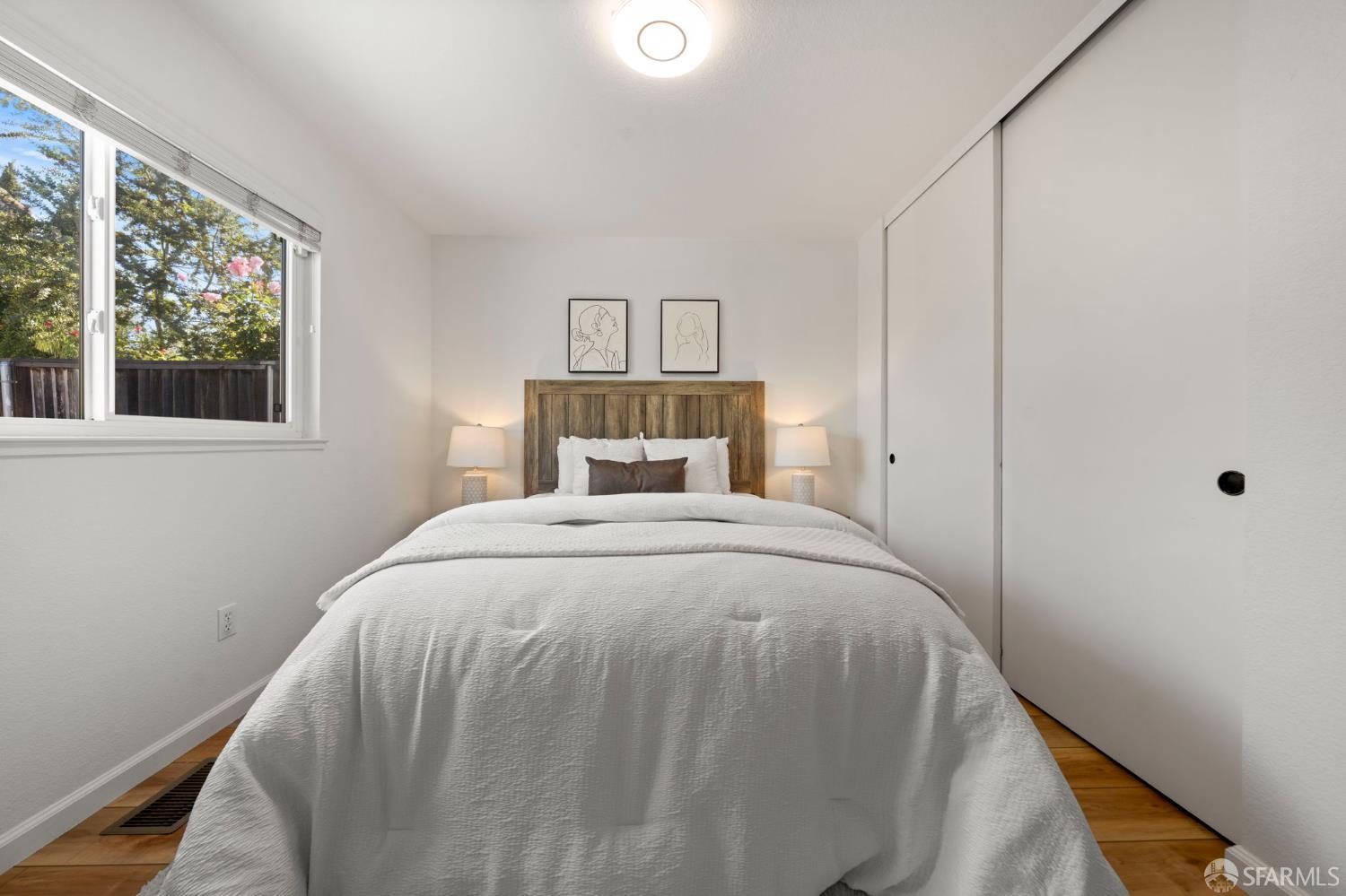 1806 Evalane Way Concord, CA 94519 - Photo 51 of 81 a bedroom with a bed and window