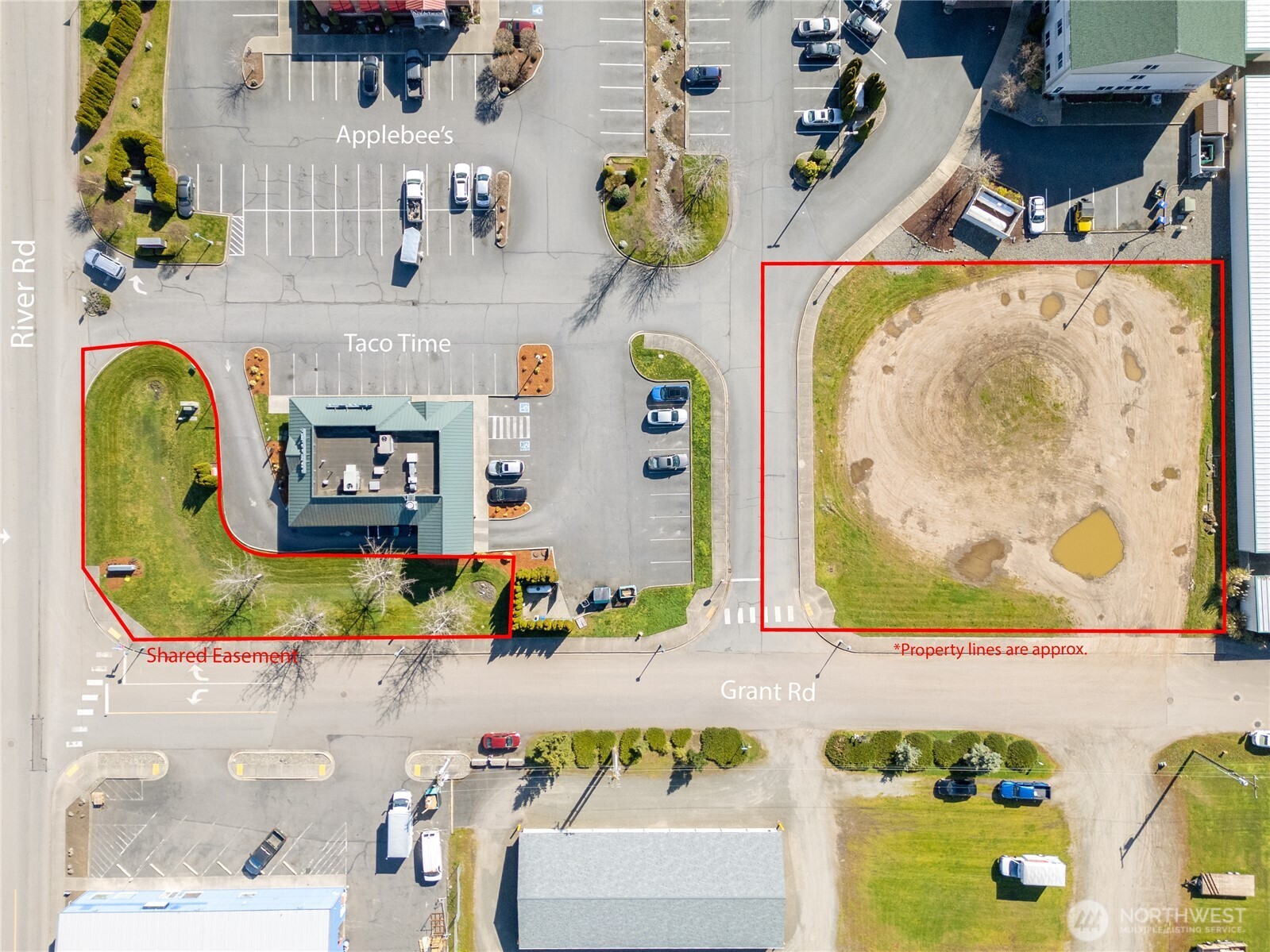 999 Grant Road Sequim, WA 98382 - Photo 3 of 8 an aerial view of a swimming pool