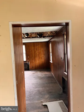 a view of a fireplace