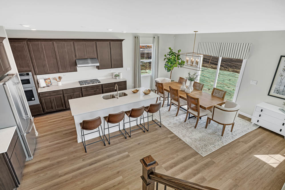 283 Snowdrop Lane Elgin, IL 60124 - Photo 26 of 38 a view of a dining room with furniture