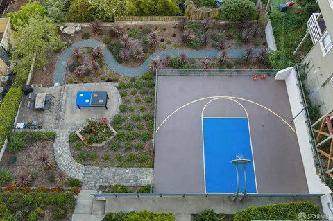 a aerial view of multiple houses