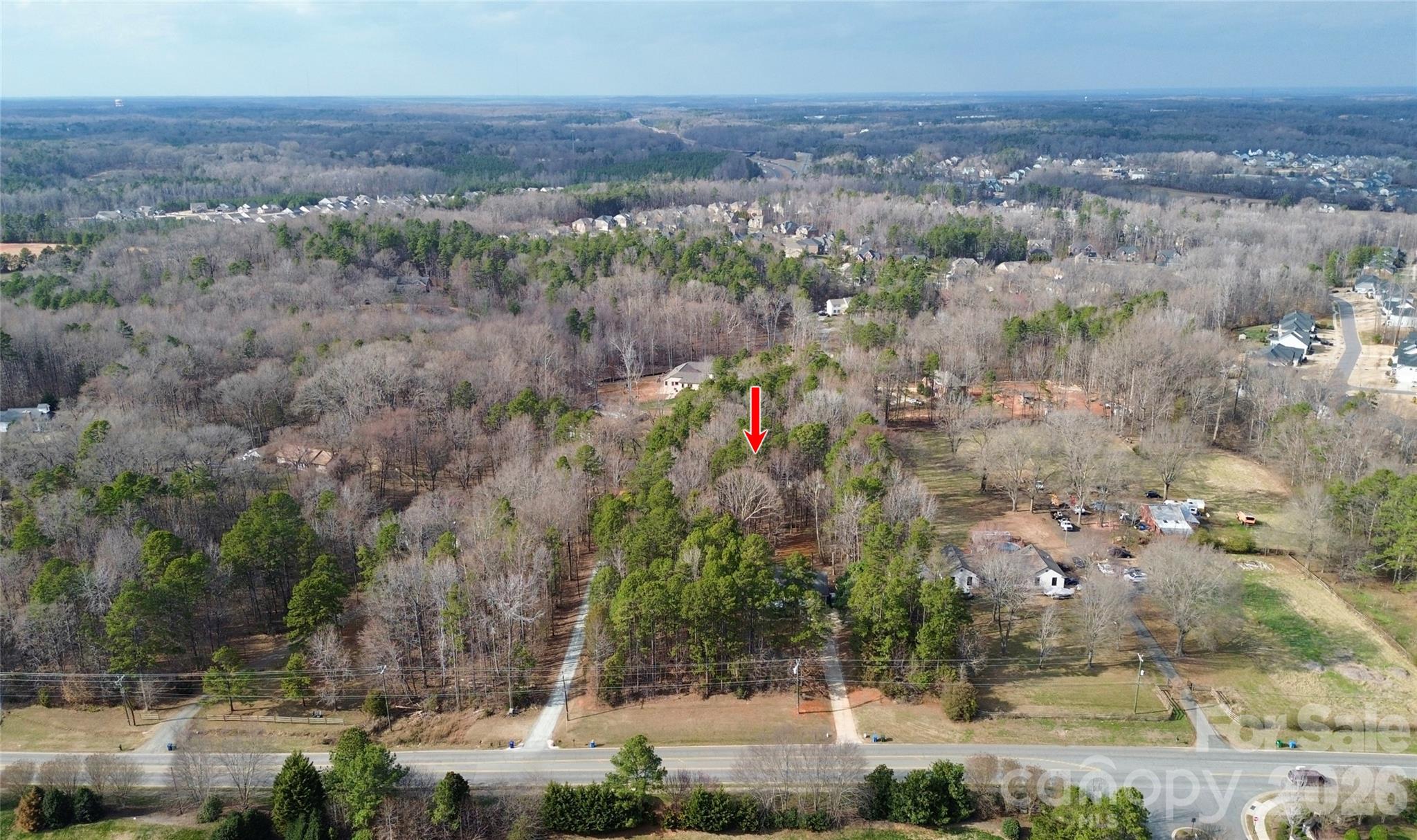 8591 Bartlett Road Mint Hill, NC 28227 - Photo 39 of 45 an aerial view of multiple house