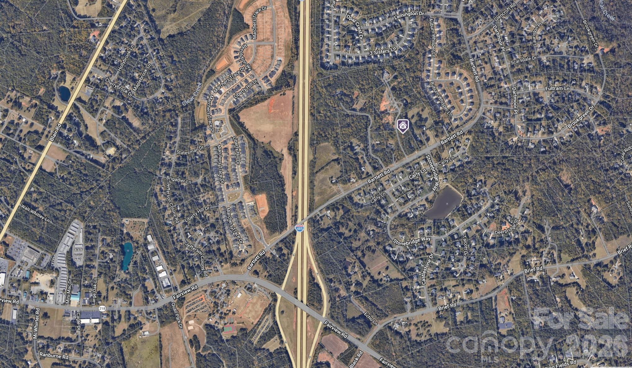 8591 Bartlett Road Mint Hill, NC 28227 - Photo 45 of 45 a balcony with a yard