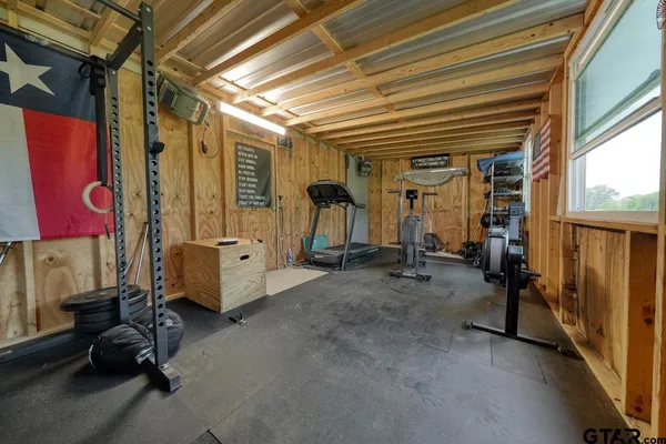 a view of gym