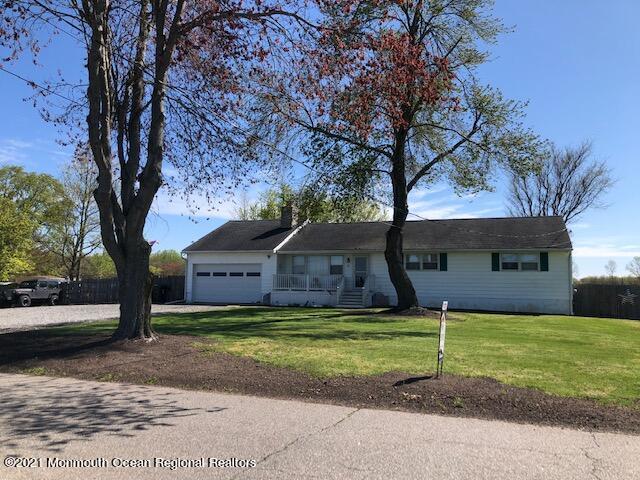 8 Inman Road New Egypt, NJ 08533 - Photo 4 of 18 a front view of a house with a yard