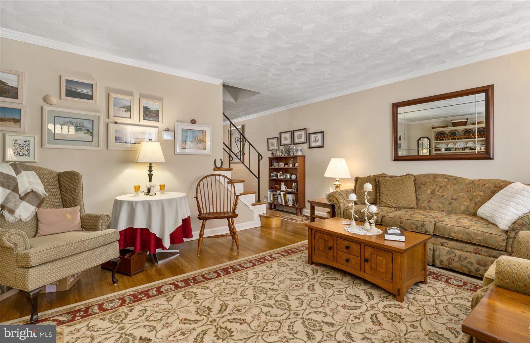 8587 Morven Road Baltimore, MD 21234 - Photo 3 of 40 Living Room with Crown Molding