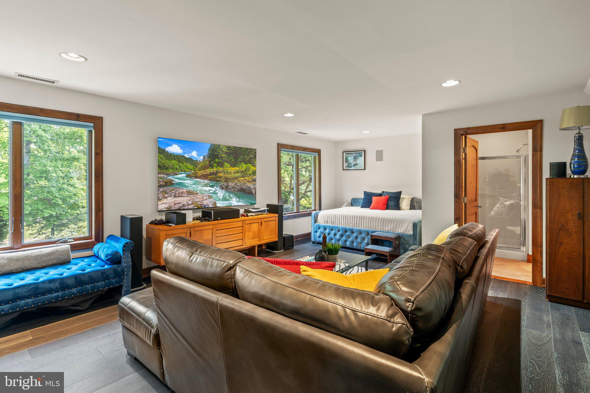 477 Heritage Sewell, NJ 08080 - Photo 36 of 64 a living room with furniture and a flat screen tv