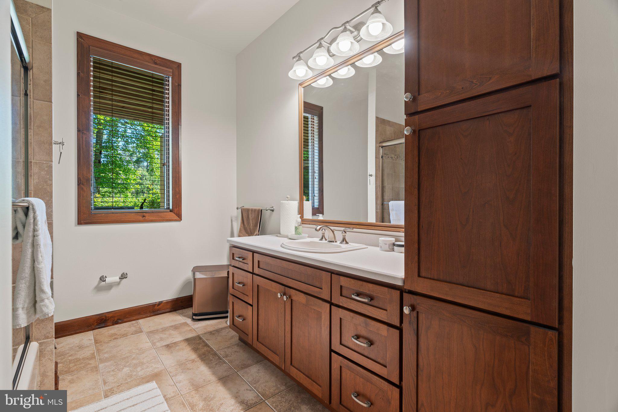 477 Heritage Sewell, NJ 08080 - Photo 47 of 64 a bathroom with a sink and a mirror
