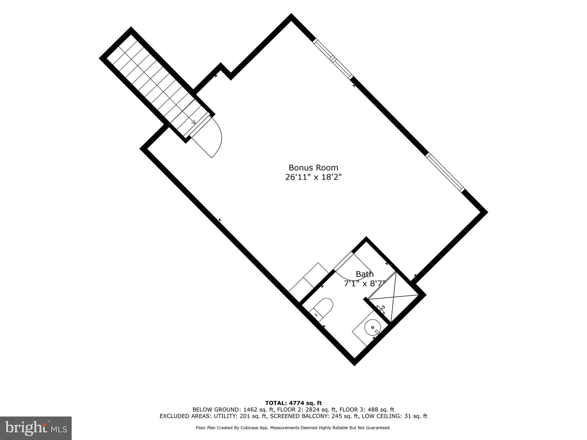 477 Heritage Sewell, NJ 08080 - Photo 63 of 64 Bonus Area above Garage
