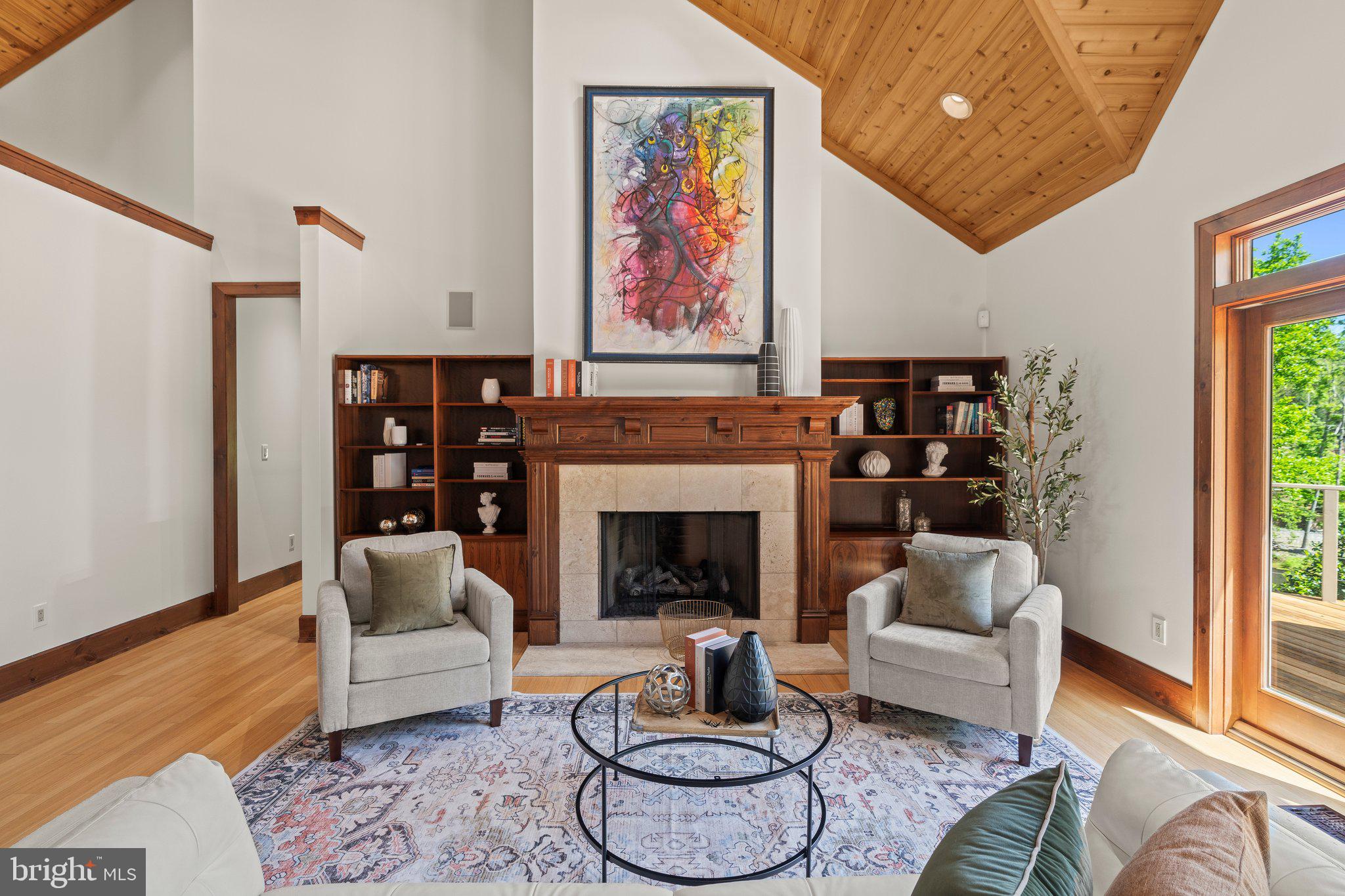 477 Heritage Sewell, NJ 08080 - Photo 10 of 64 a living room with furniture and a fireplace