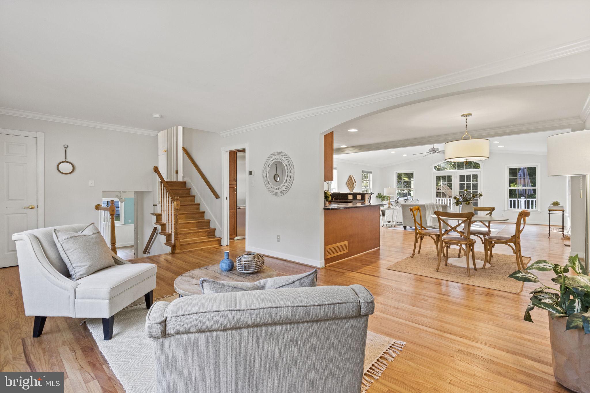 9 Wainwright Drive Annapolis, MD 21401 - Photo 13 of 41 Expanded opening makes for flow and function