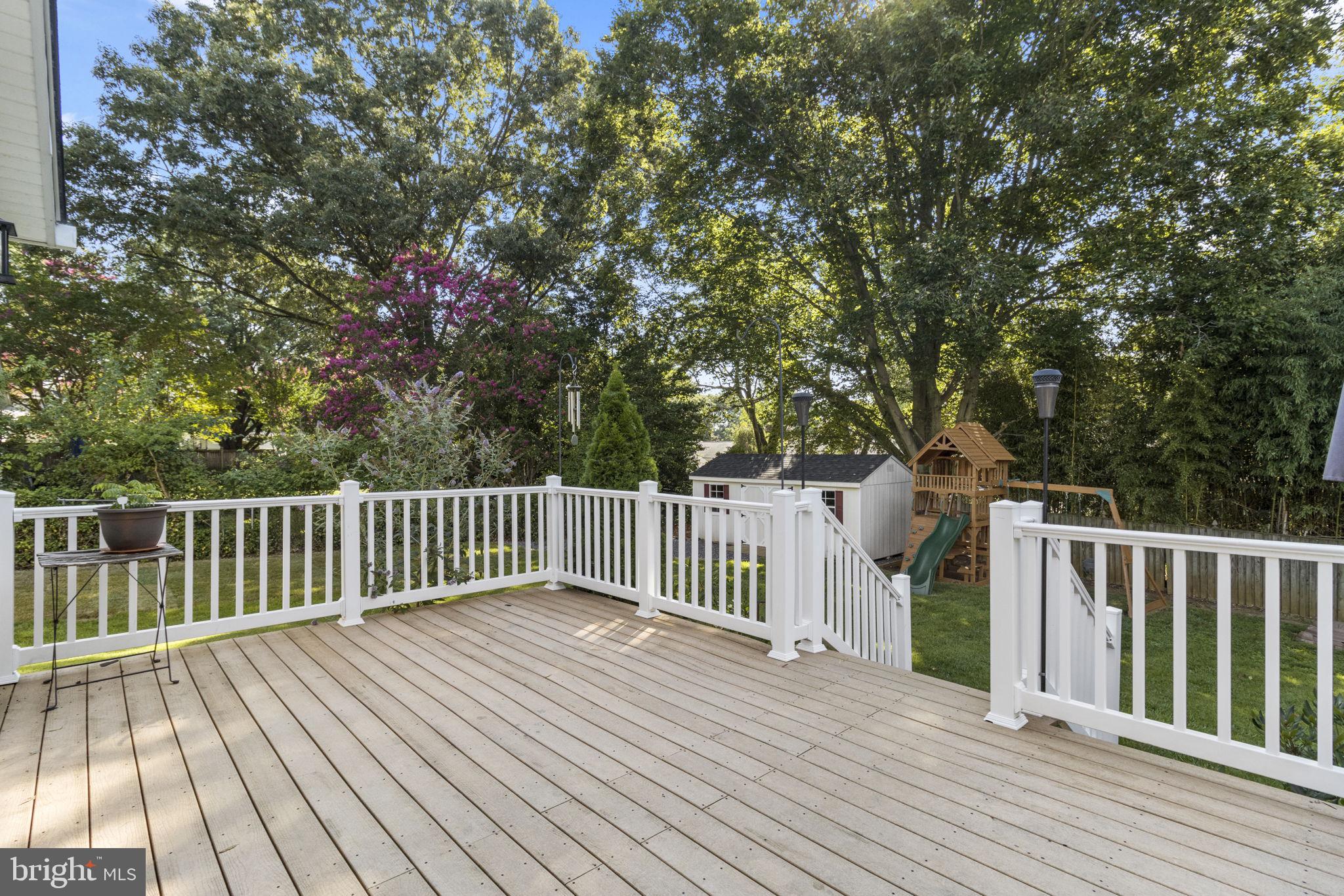 9 Wainwright Drive Annapolis, MD 21401 - Photo 27 of 41 Maintenance free deck overlooks gorgeous setting