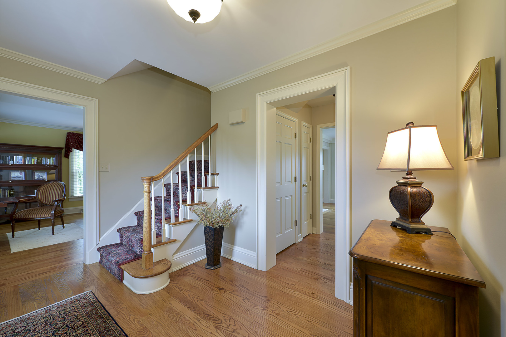 1720 Firth Road Inverness, IL 60067 - Photo 11 of 34 a living room with furniture and a wooden floor