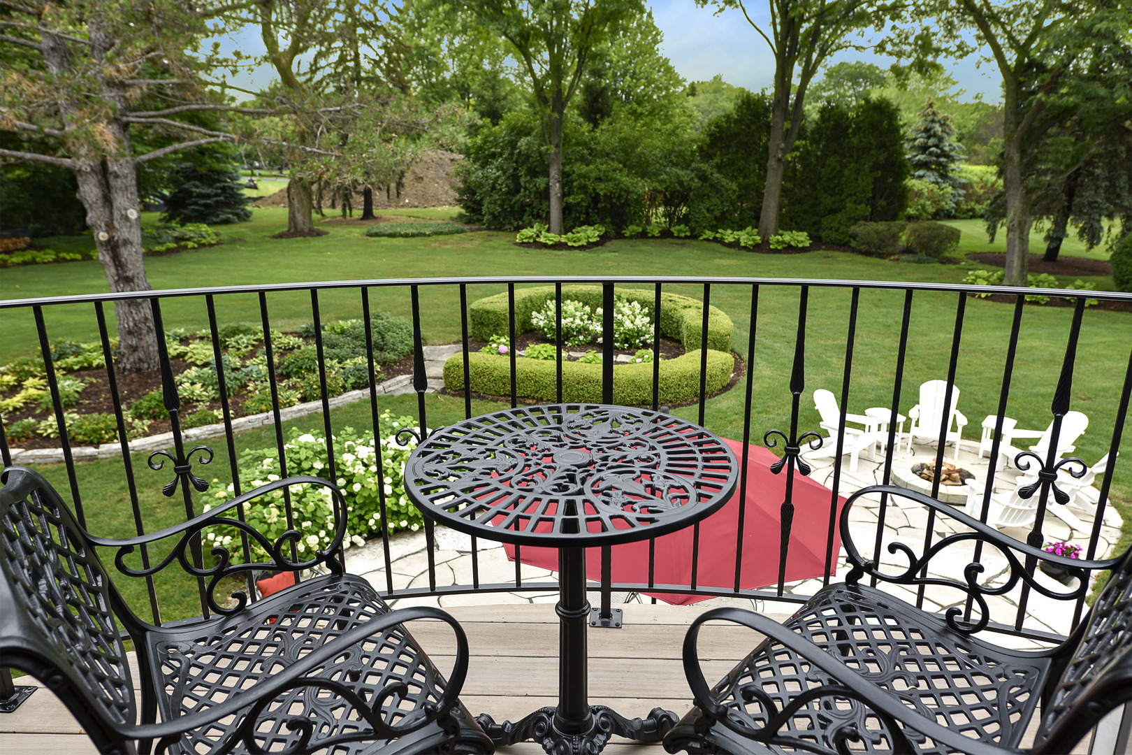 1720 Firth Road Inverness, IL 60067 - Photo 16 of 34 a view of a chairs and table in patio