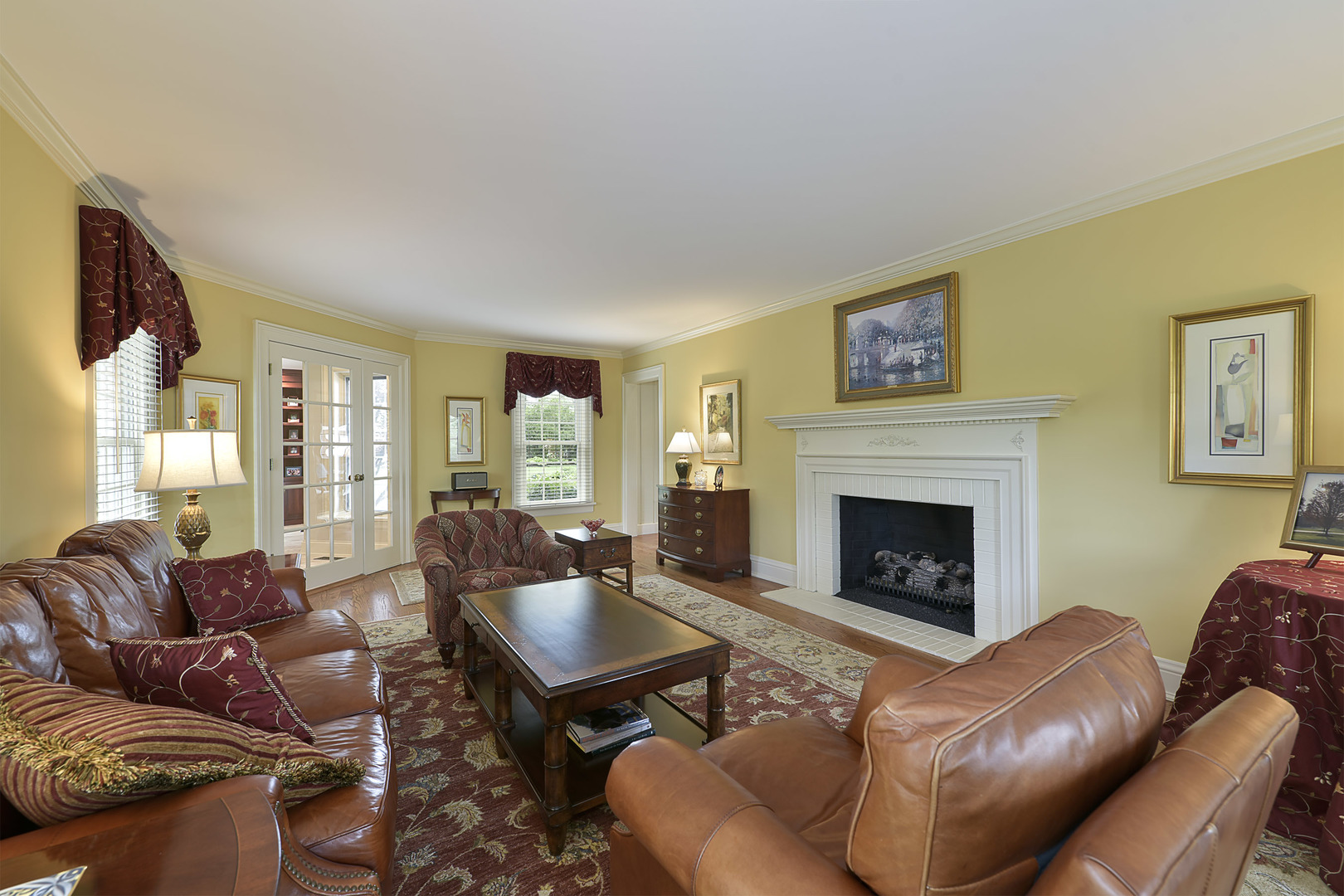 1720 Firth Road Inverness, IL 60067 - Photo 10 of 34 a living room with furniture fireplace and window