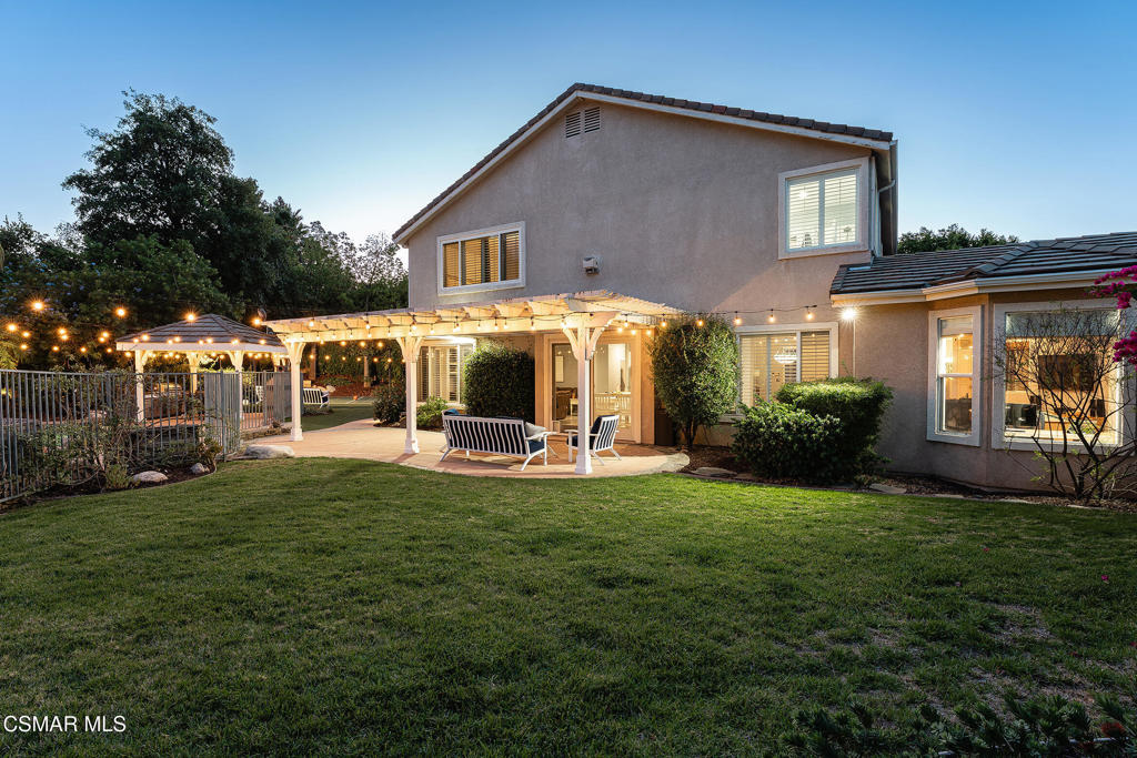 206 Shady Hills Court Simi Valley, CA 93065 - Photo 65 of 84 a view of a house with backyard porch and garden