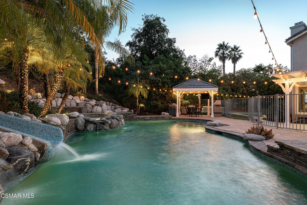 206 Shady Hills Court Simi Valley, CA 93065 - Photo 67 of 84 a view of a house with backyard and sitting area