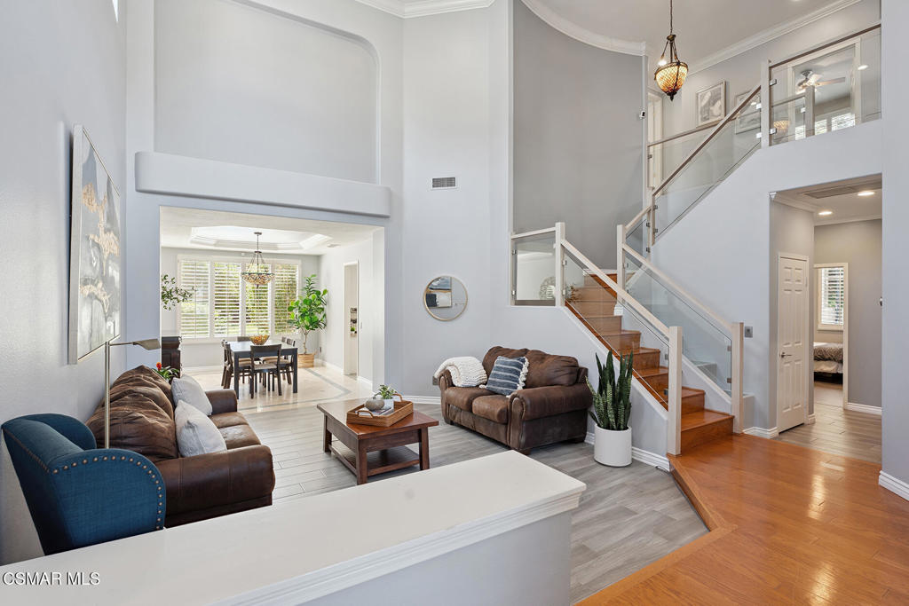 206 Shady Hills Court Simi Valley, CA 93065 - Photo 10 of 84 a living room with furniture and wooden floor