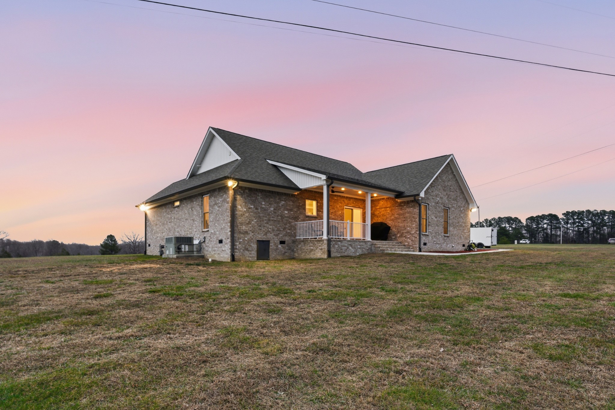3055 Loren Lane Centerville, TN 37033 - Photo 27 of 40 a big house with a big yard and large trees