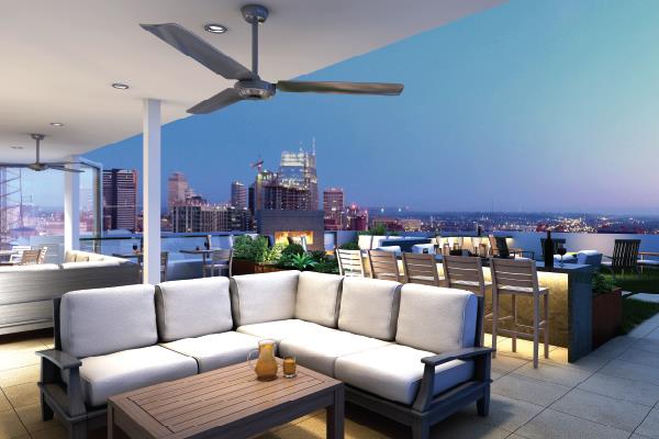 20 Rutledge Street, Unit 405 Nashville, TN 37210 - Photo 8 of 23 Unwind while taking in unparalleled views of the city on the CityLights sky lounge. The deck is finished with luxurious, modern seating and tables for your enjoyment.