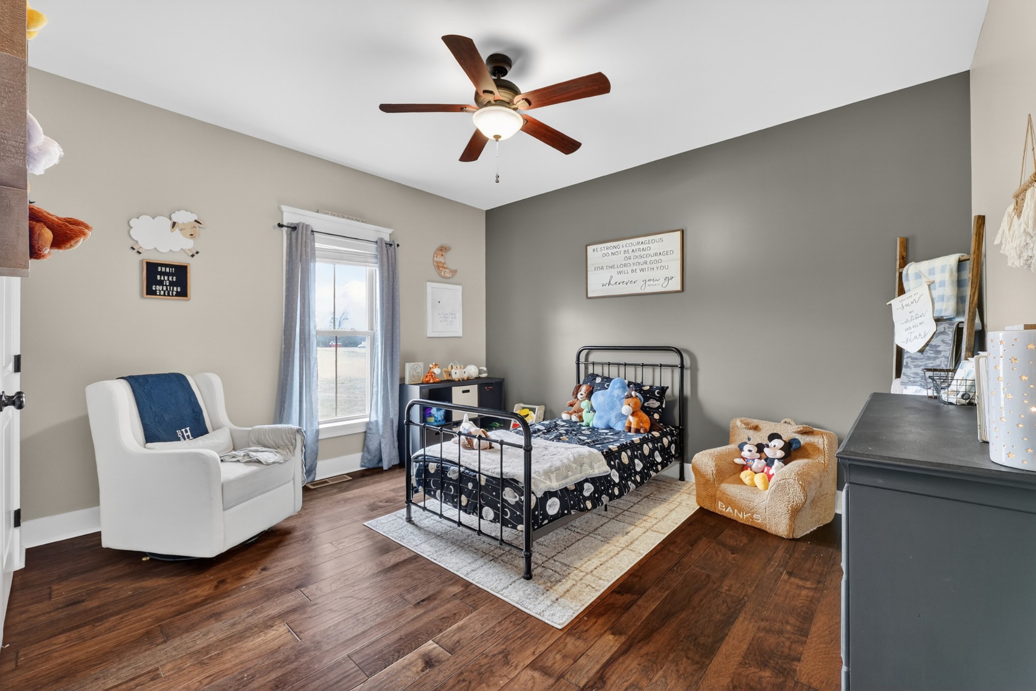 39 Boning Road Fayetteville, TN 37334 - Photo 27 of 43 a bedroom with furniture and wooden floor