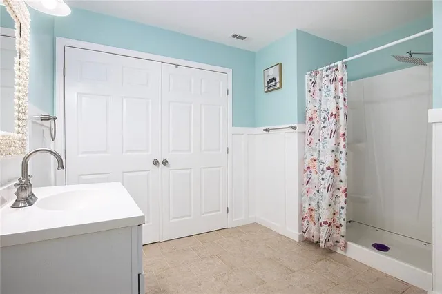 a view of workspace with a window