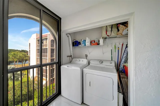 a view of a city and an ocean view