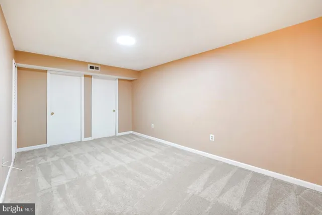 a view of empty room