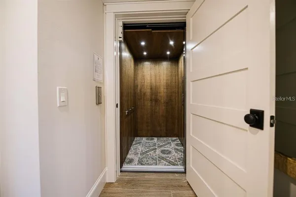 a view of a hallway