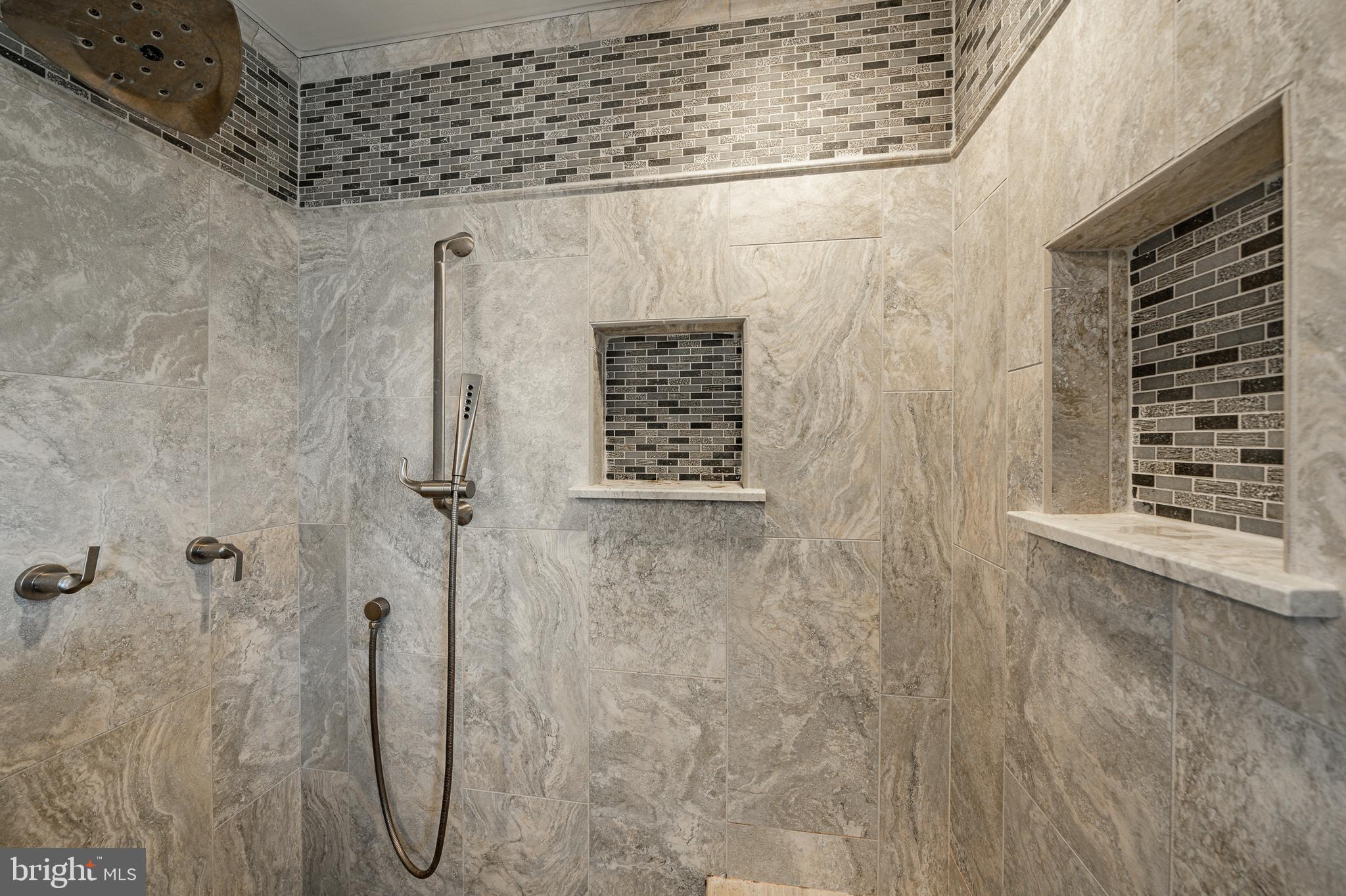 476 Collins Drive Springfield, PA 19064 - Photo 29 of 44 Tiled shower in Primary bathroom