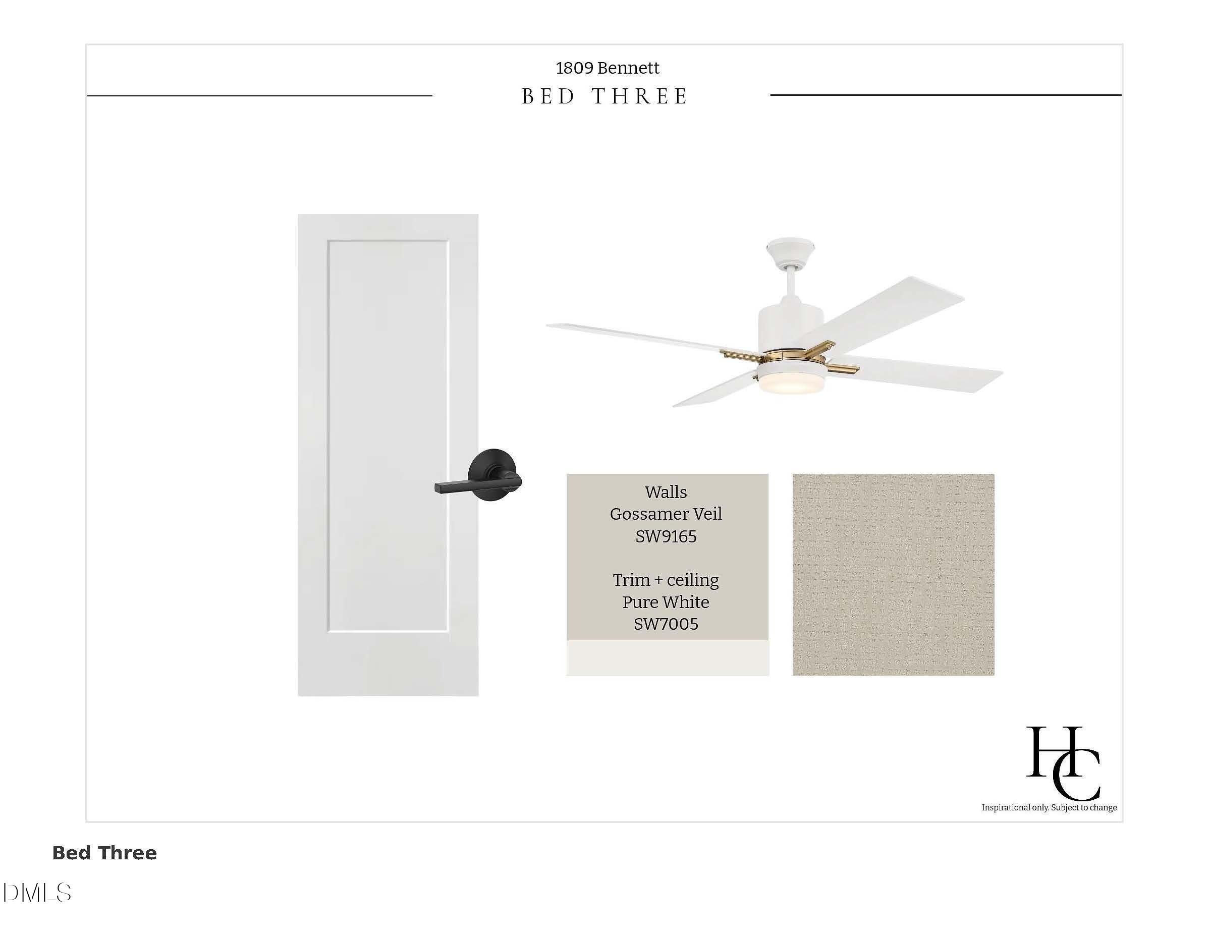 1809 Bennett Street Raleigh, NC 27604 - Photo 16 of 27 a picture of a room with a black white wall