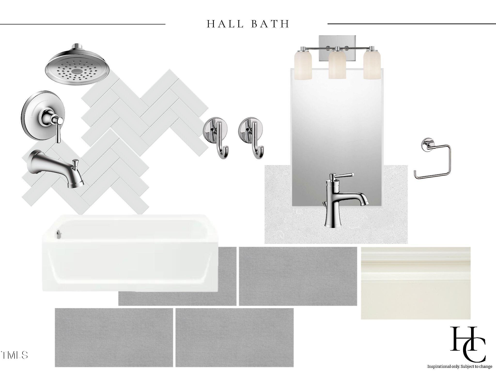 1809 Bennett Street Raleigh, NC 27604 - Photo 19 of 27 a bathroom with a bathtub and a sink