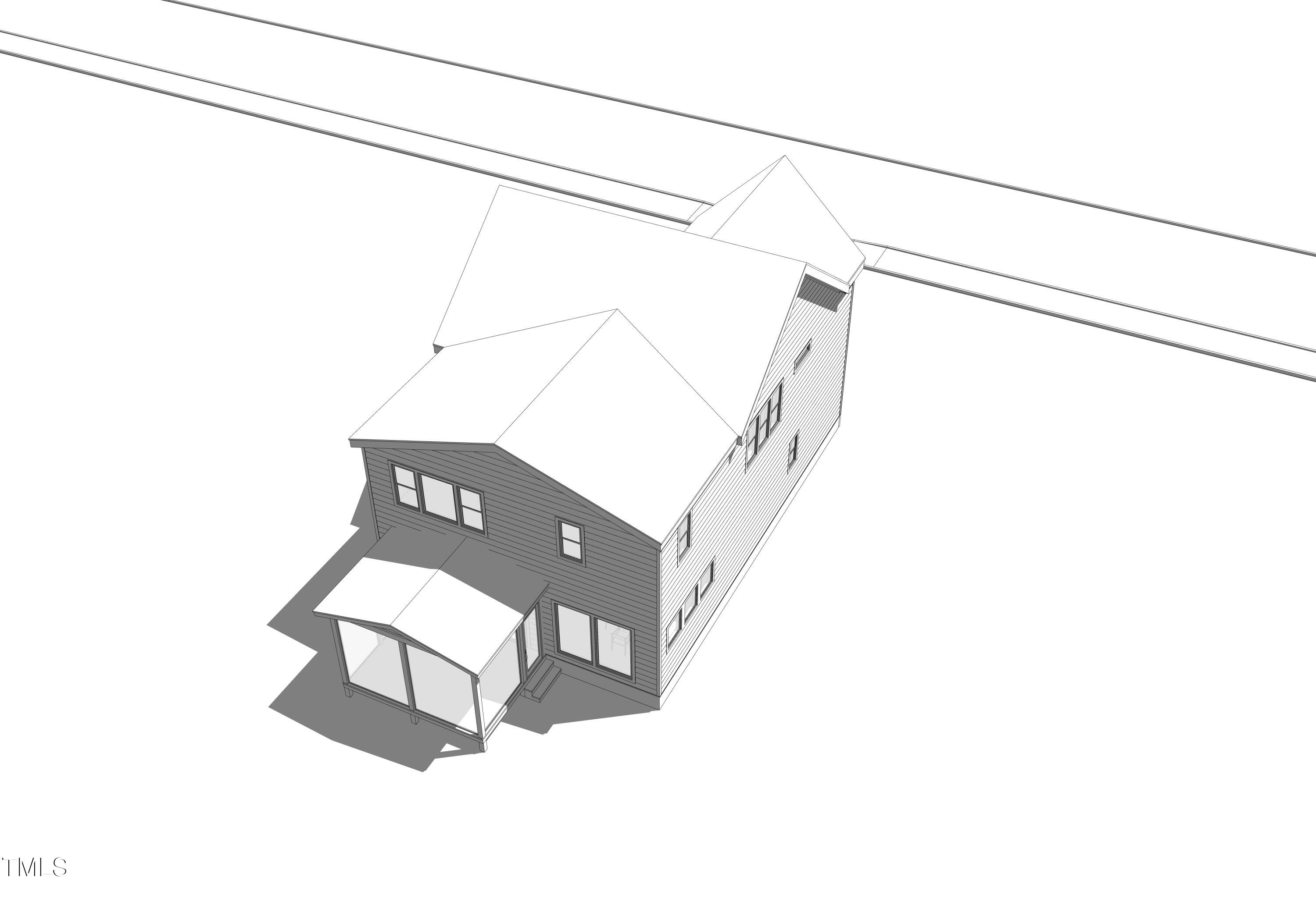 1809 Bennett Street Raleigh, NC 27604 - Photo 24 of 27 a black and white photo of a bathroom