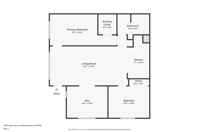 $428,000 | 13681 Cedar Crest Lane, Unit 593G, Seal Beach, CA 90740