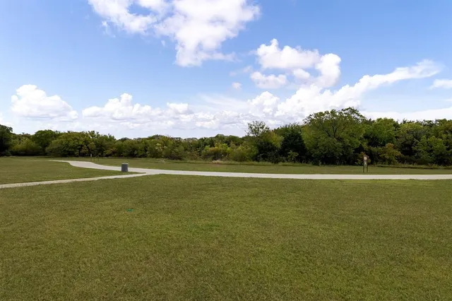a view of an outdoor space and a yard