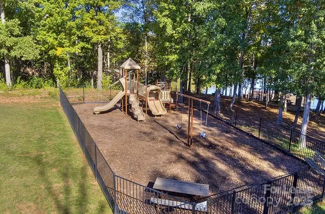 a view of outdoor space with seating