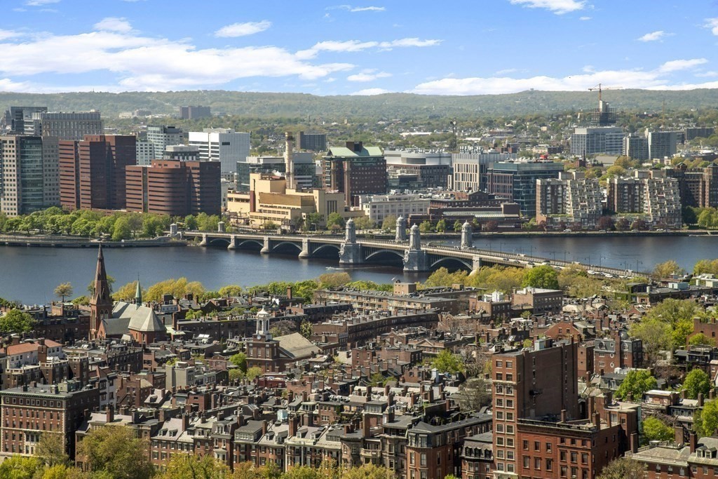 1 Avery Street, Unit PH1A Boston, MA 02111 - Photo 5 of 29 an aerial view of a house with a lake view