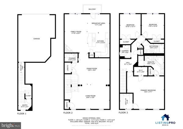 $415,000 | 2606 Egret Way, Unit B, Frederick, MD 21701
