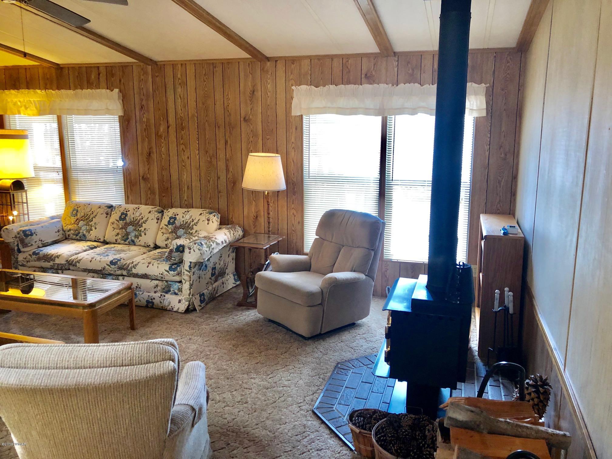 4288 Racoon Court Pinetop, AZ 85935 - Photo 5 of 29 a living room with furniture and a large window