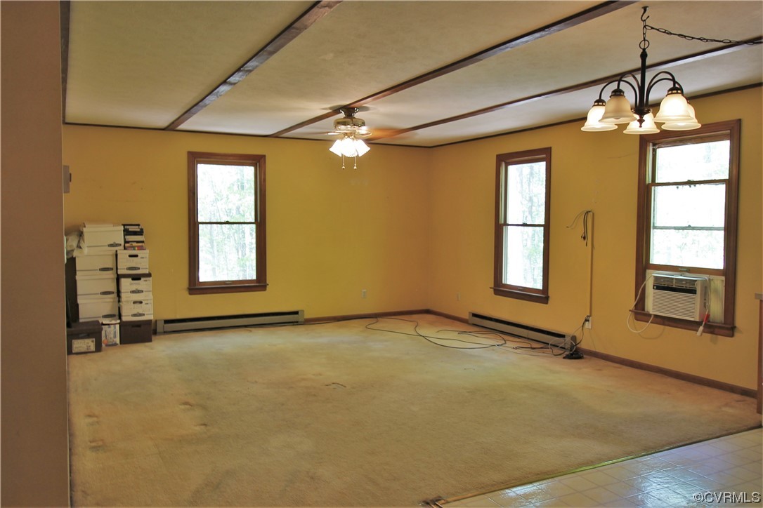 232 Perkins Mill Road Dillwyn, VA 23936 - Photo 26 of 48 a view of an empty room with a window