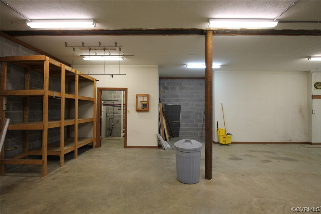 232 Perkins Mill Road Dillwyn, VA 23936 - Photo 31 of 48 a view of an empty room with a staircase