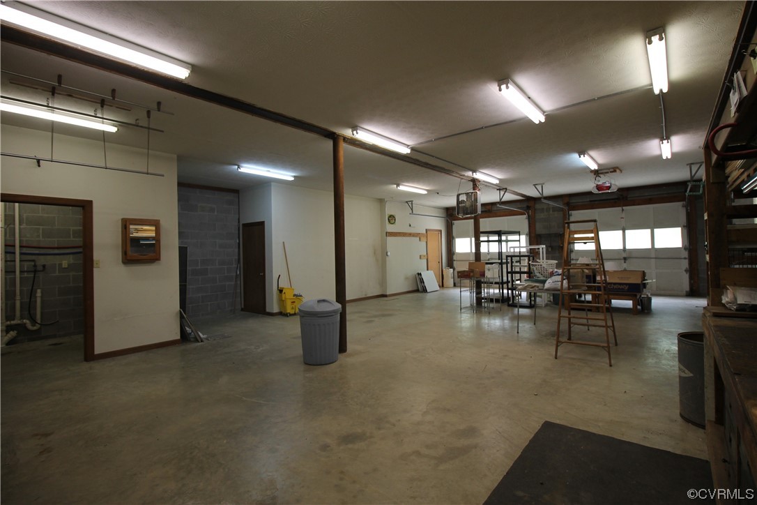 232 Perkins Mill Road Dillwyn, VA 23936 - Photo 32 of 48 a room with lots of table chair and view of projector