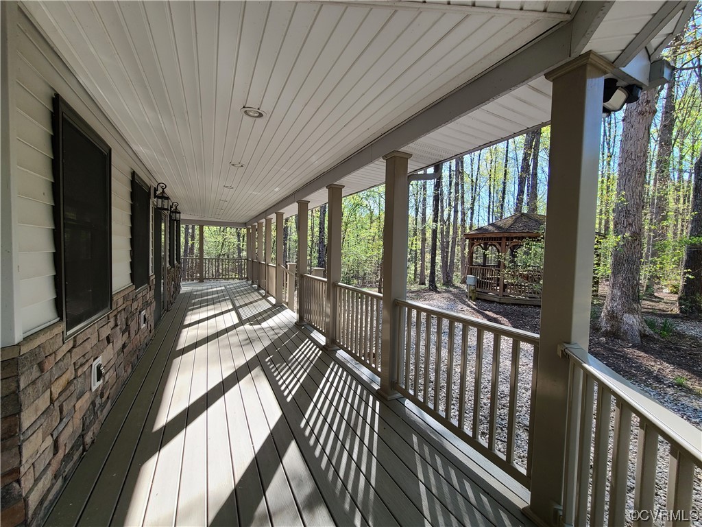 232 Perkins Mill Road Dillwyn, VA 23936 - Photo 6 of 48 a view of a balcony