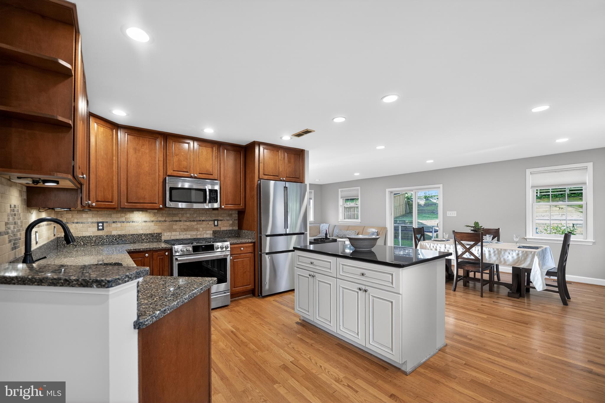 1724 Dublin Drive Silver Spring, MD 20902 - Photo 4 of 55 View of the kitchen, dining and family area.